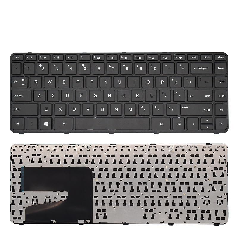 Clavier Russe HP Pavilion 14-N compatible avec modeles TPN-Q131 et 240 G3 azerty cadre