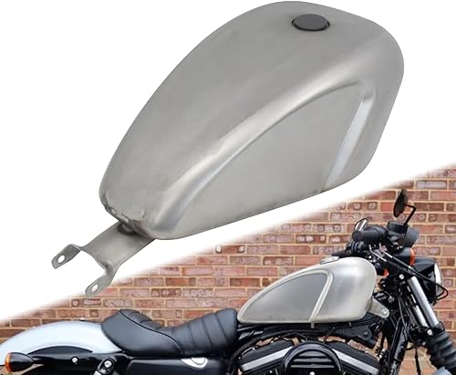Tanque de combustible de gasolina para motocicleta de 12.5 L3.3 galones apto para Harley Sportster XL883N 72 1200 X48 2007-2023 sin pintar