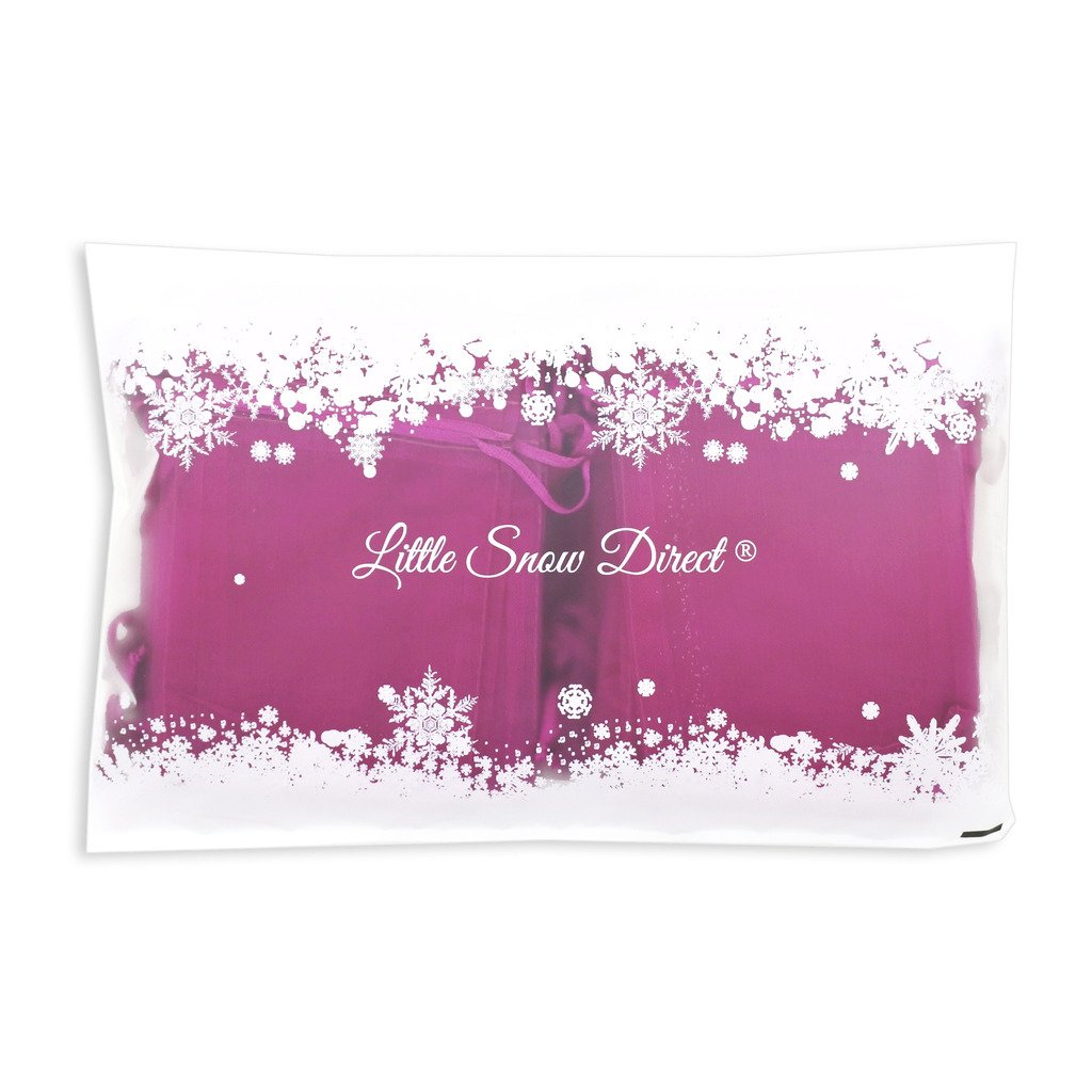 Little Snow Direct 50pcs 9 x 12cm Organza Gift Bags Wedding Favour Bags Jewellery Pouch (fuchsia pink, 50)