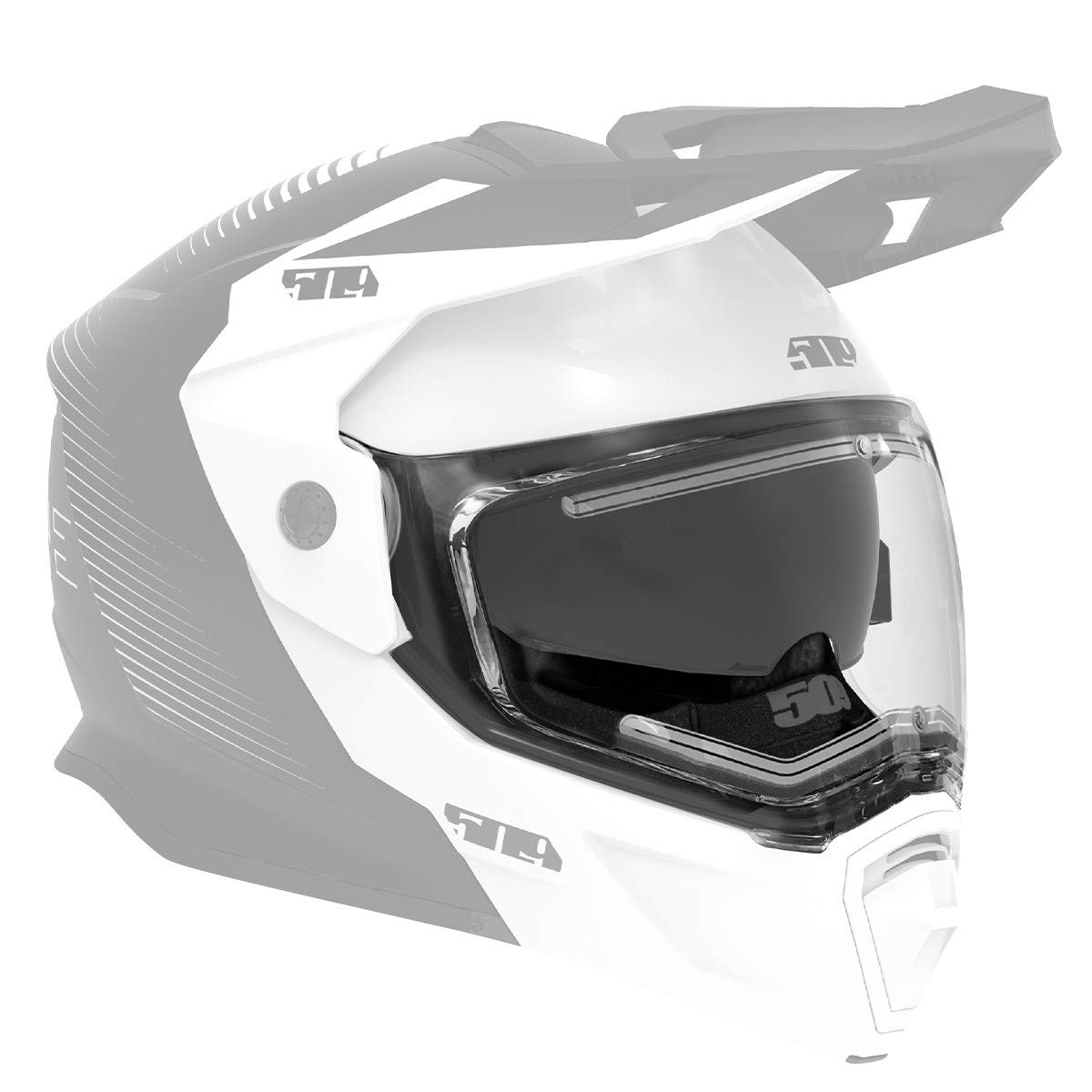 509 Ignite Shield for Delta R4 Snowmobile Helmets (Clear)