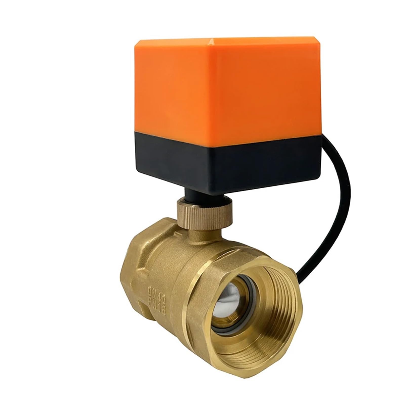 Vanne à bille motorisée DN40 220V AC laiton vanne électrique eau huile CR02