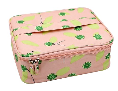 Neceser multifunción bolsa de cosméticos portátil bolsa de maquillaje impermeable bolsa de viaje colgante organizador bolsa para mujeres niñas,