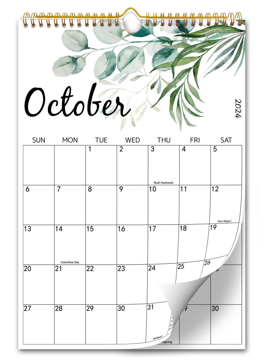 amazon-com-2024-2025-calendar-wall-calendar-from-july-2024-to-june-2025-aesthetic-modern-greenery-vertical-hanging-large-calendar-with-thick-paper-perfect-for-monthly-organizing-planning-10-14-5-office-products