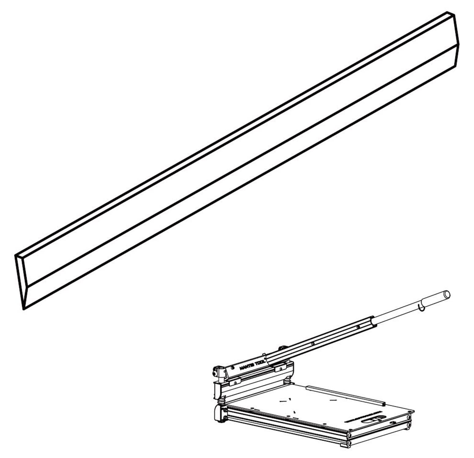 Mantistol 13" Replacement Blade Mc-330Rb; For 13" Pro Laminate Floor Cutter Mc-330 & Md-330