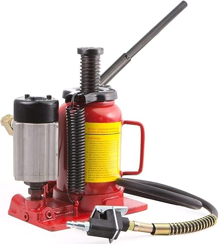 Miniatura 3 de Stark USA Perfil bajo de 20 toneladas de aire hidráulico accionado hidráulico Jack automático manual Jack Air Jack camión remolque de viaje