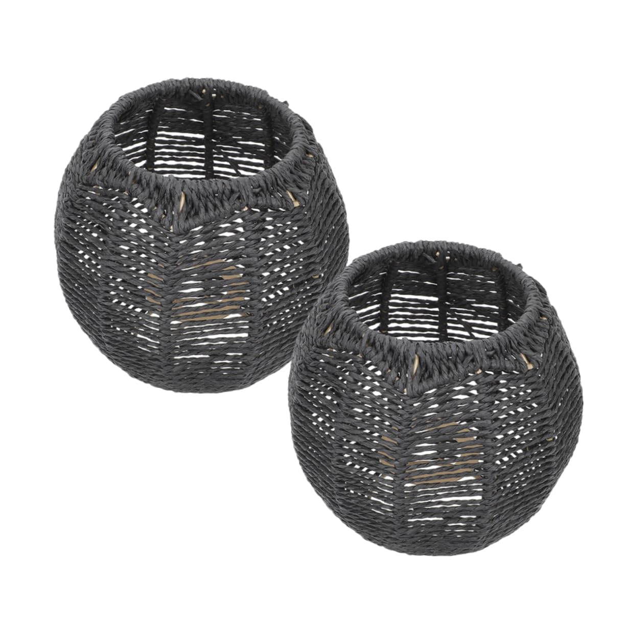 2pezzi Lampadario Sospensione Stile Retro Carta Di Riso Copertura Leggera Per Illuminazione Casa Per Cucina Ristorante