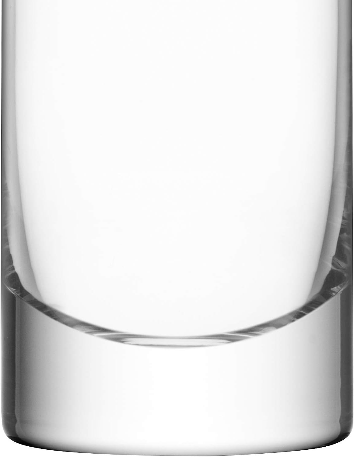 LSA International Bar Highball Glasses 14 oz, Set of 4, Luxury Modern Elegant Drinking Glassware