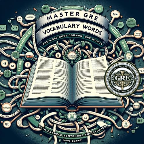 Master GRE Vocabulary Words: The 5,000 Most Common GRE Words with Example Sentences and Stories -- Levi Cohen episode artwork