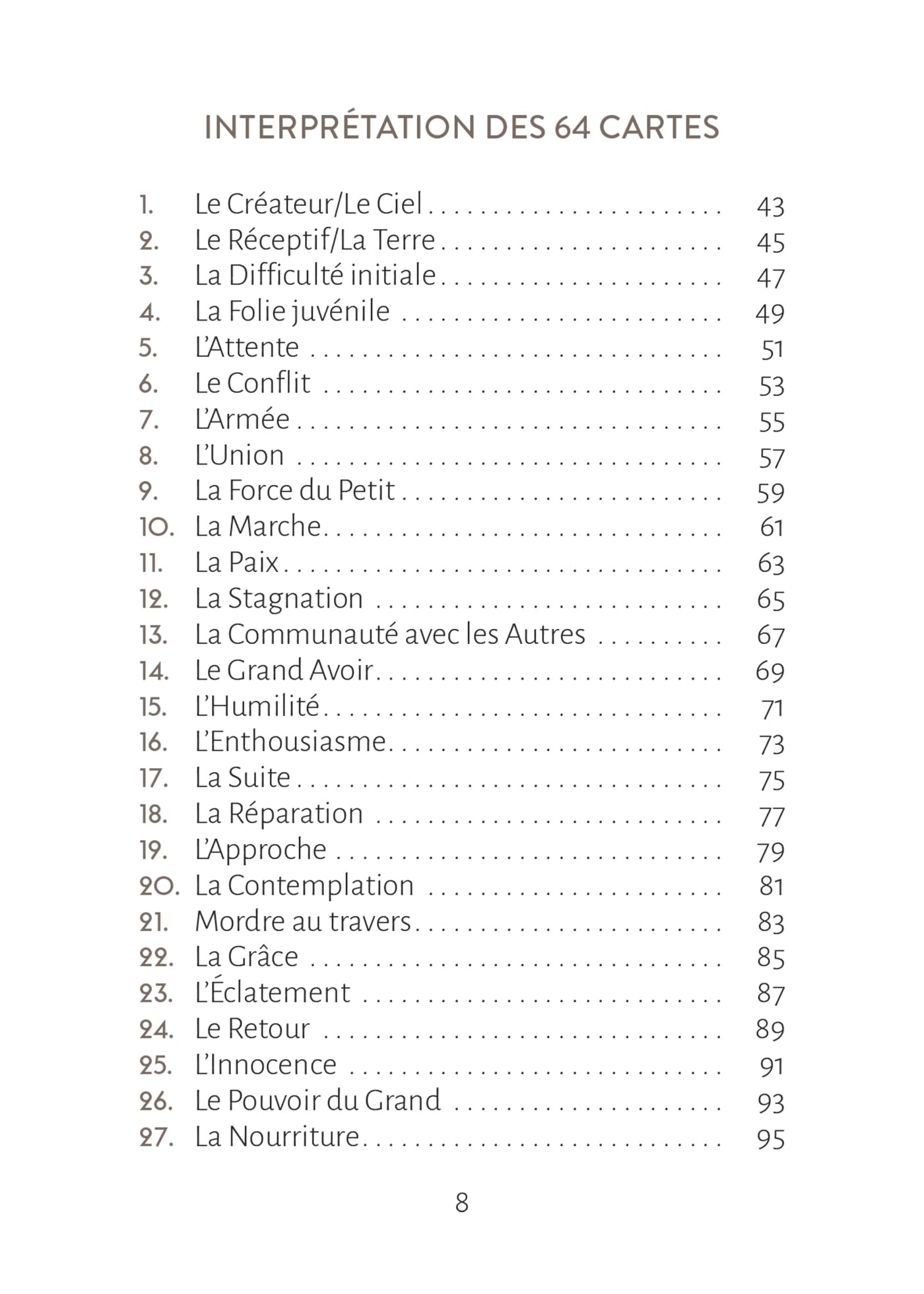 Yi Jing - L'oracle des transformations