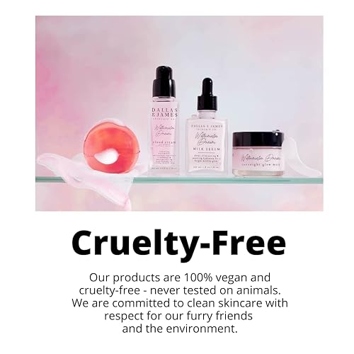 Miniatura 5 de Dallas & James Skincare Co. Watermelon Dream Cica Dew Mascarilla Facial con Cloudberry - Mascarilla hidratante en lámina, calmante y refrescante,