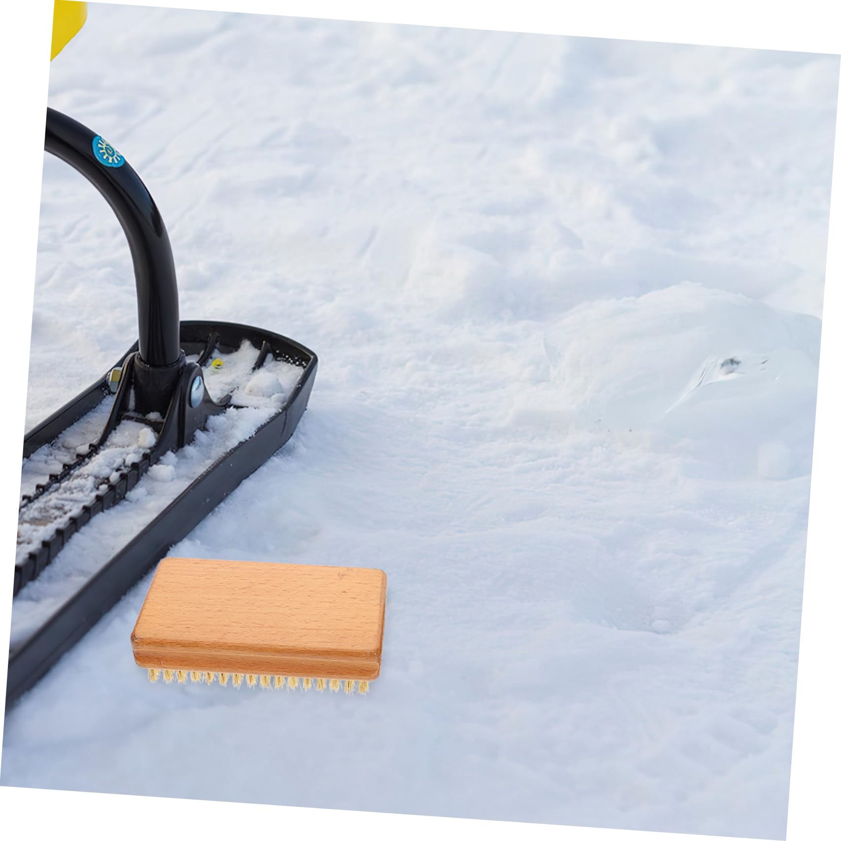 SUPVOX 3pièces Brosse à Fartage pour Skis Outil de Nettoyage et Polissage Accessoire de Ski Manuel de Brosses pour Snowboard