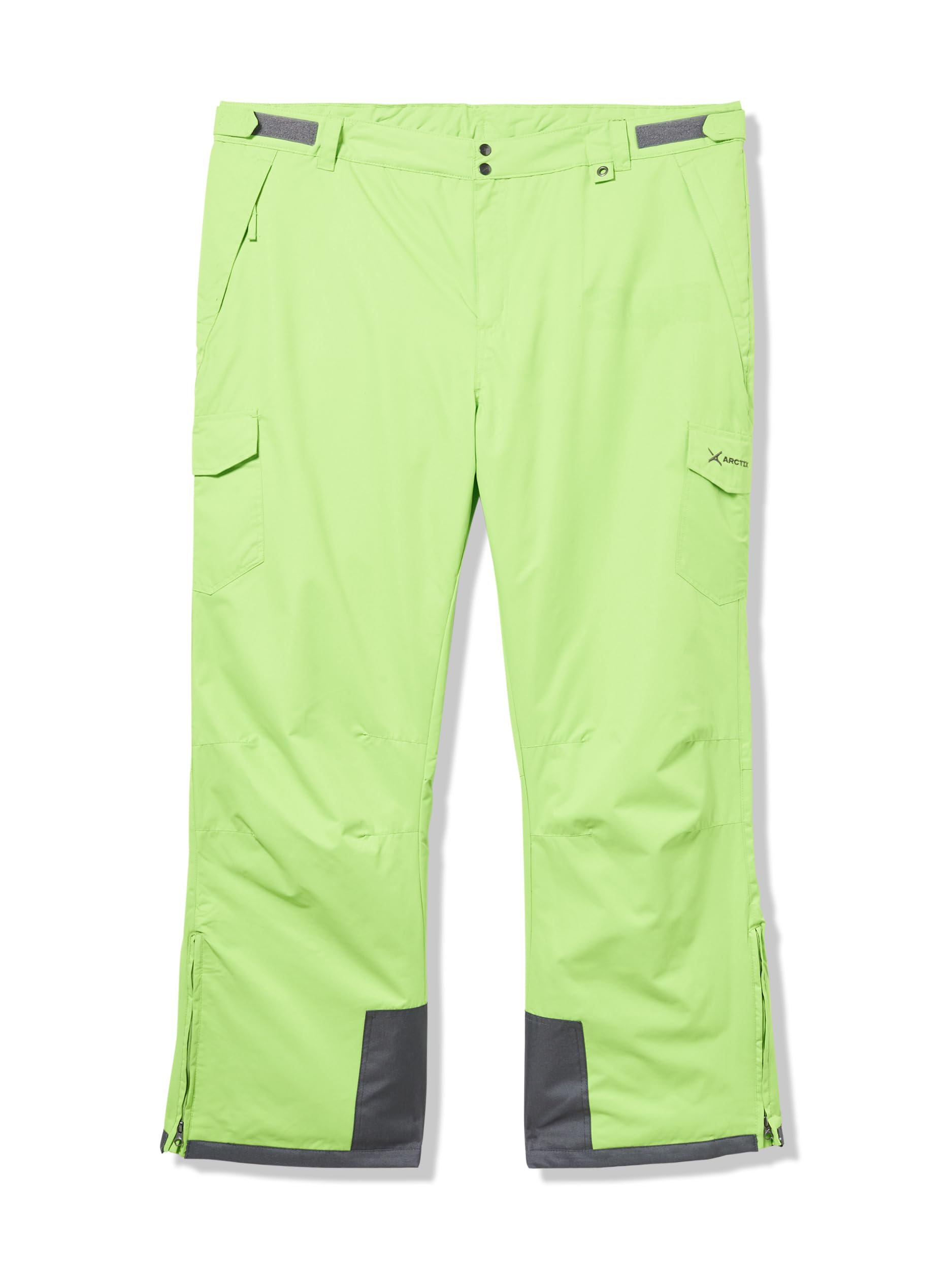 ARCTIX Men's Snow Sports Cargo Pants, Lime, Large (36-38W * 36L)