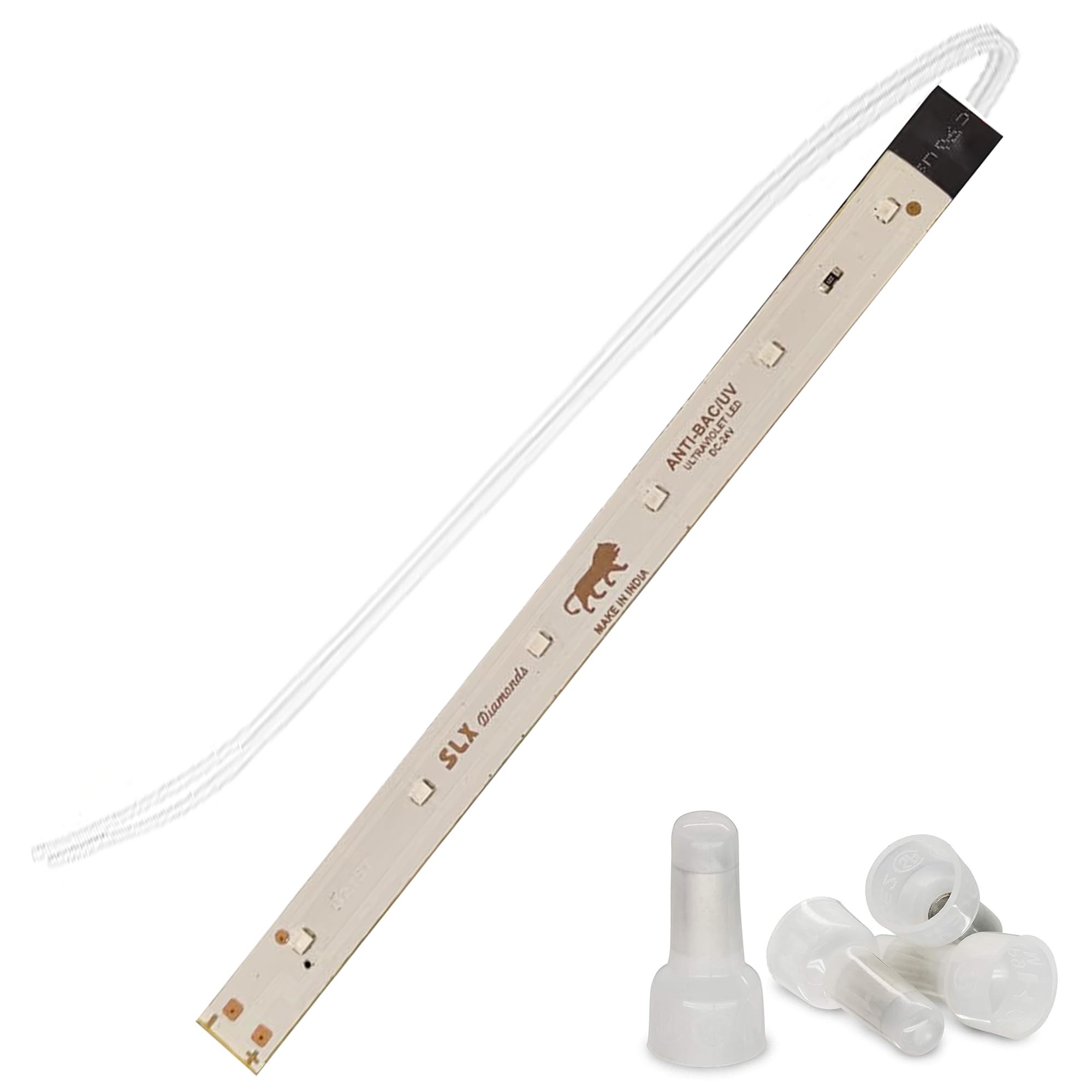 Purro Anti Bacteria Uv Led Strip 1 Pc, Both Side 6 LEDs, No Need of Uv Choke, Connect Directly to Smps 24v Dc Power, for Uv Water Purifier-image-14