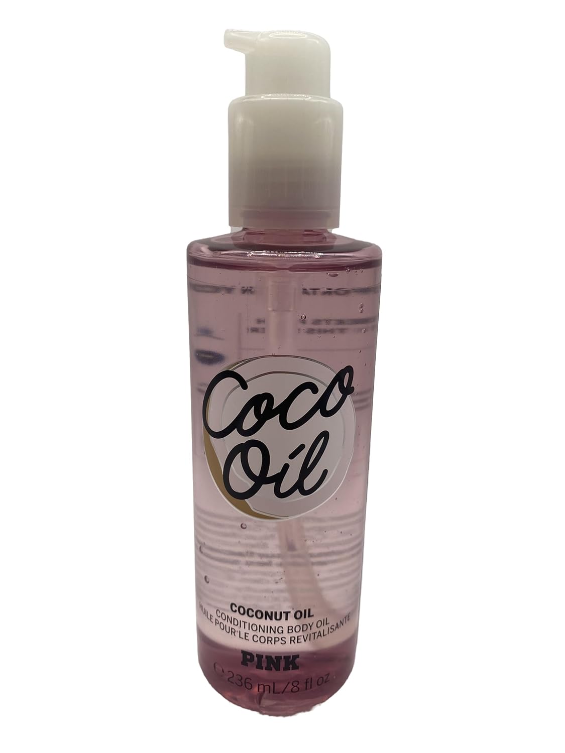 Victoria's Secret Pink Coco Oil Conditioning Body Coconut Oil 8 Fluid Ounce