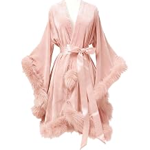 Velvet Bridal Robe Feather Fur Photoshoot Illusion Sleepwear Wedding Vintage Scarf Party Maternity Nightgown