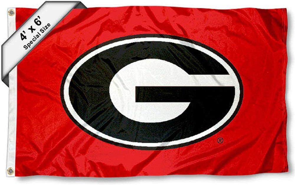 Georgia Bulldogs 4 ft x 6 ft Flag