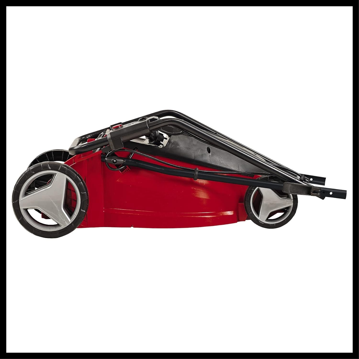 Einhell Cortacésped eléctrico GC-EM 1500/36 (Motor de Potencia de Carbono 1500 W, Anchura de Corte 36 cm, Caja colector 38 l, para Superficies de césped 600 m², Altura de Corte 25-65 mm)