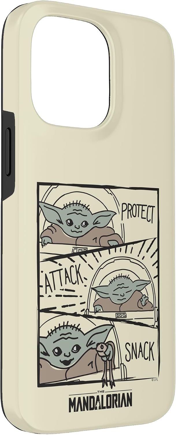Star Wars: The Mandalorian The Child Protect Attack Snack Case for iPhone 14 Pro Max