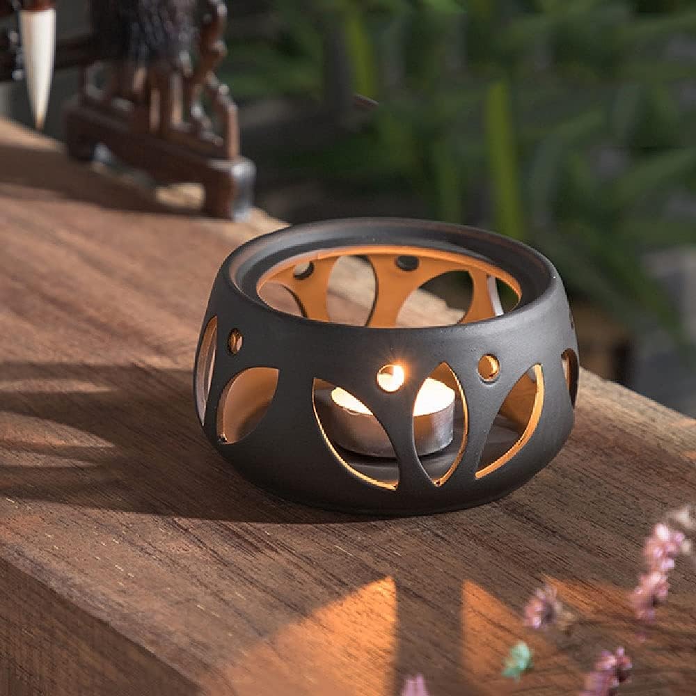 Ceramic Candle Heating Teapot Holds Pot Tea Pot Stove Insulation Tea Ceremony Base