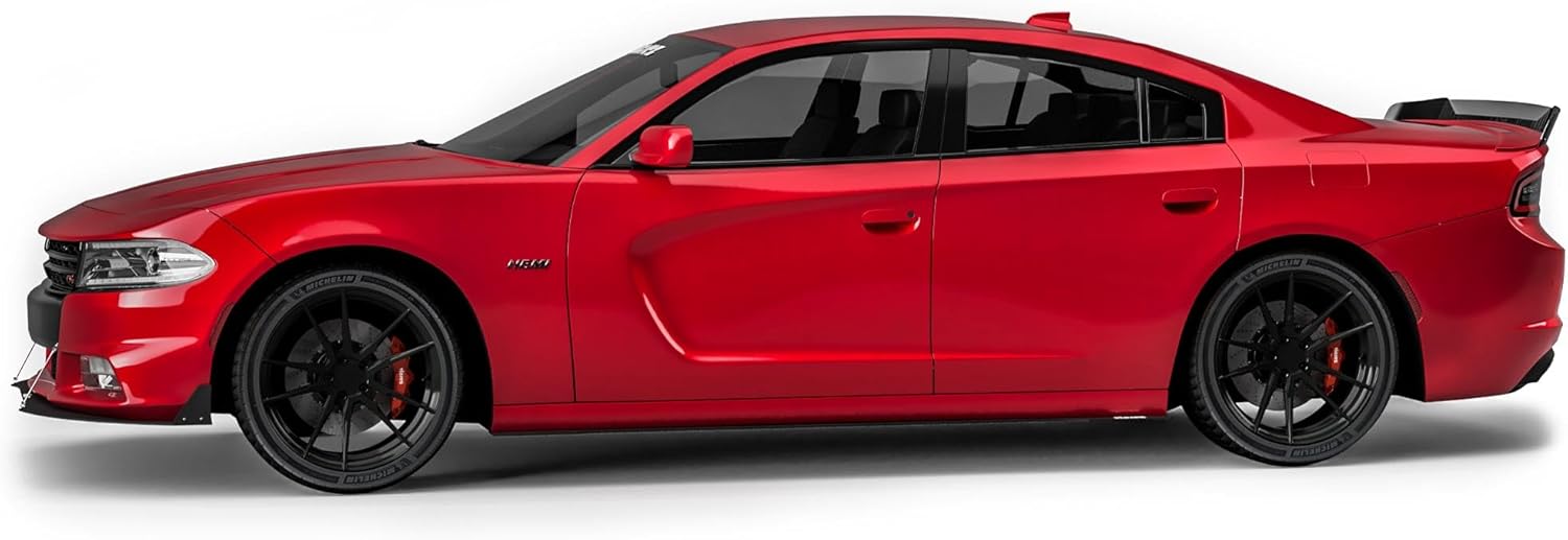 Vicrez VZ3 Style Front Bumper Splitter vz100691 | Dodge Charger 2015-2020