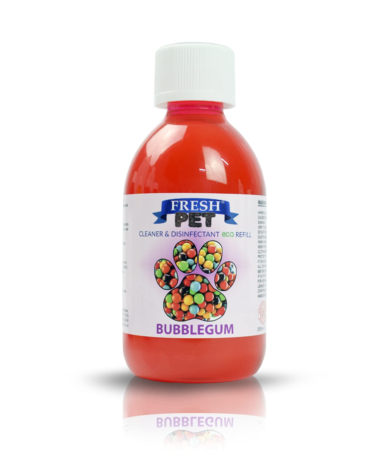 FRESH PET Pet Disinfectant Eco Refill Makes 5L (Bubblegum)