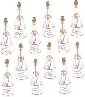 ibasenice Adult Toys Wedding Bubble Tubes 12pcs Bubble Bottles Wedding Bubble Bottles Empty Bubble Bottles Toys Bubble Bottle Decoration