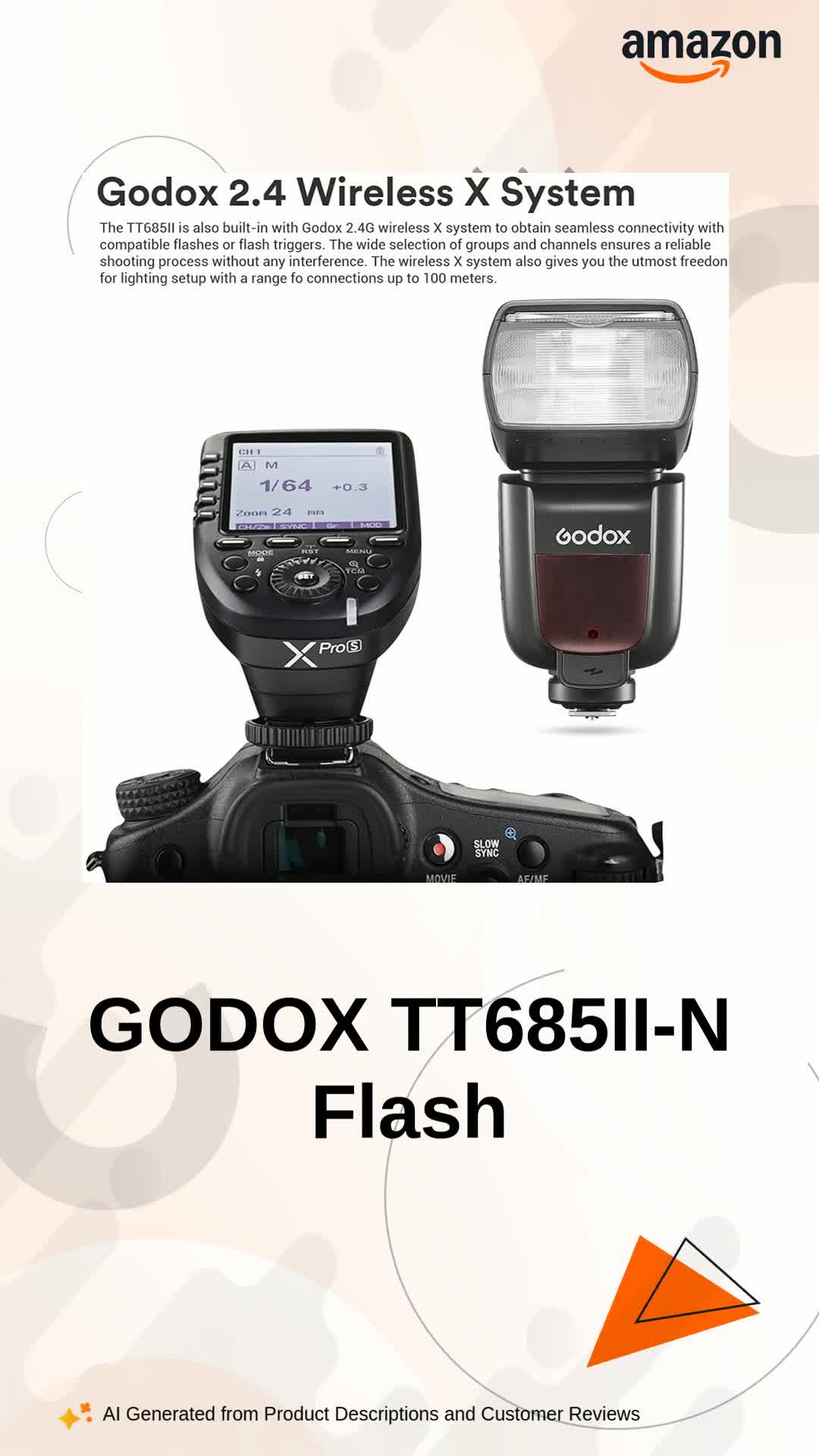 Buy GODOX TT685II-N TTL Flash for Nikon Camera Flash Speedlite