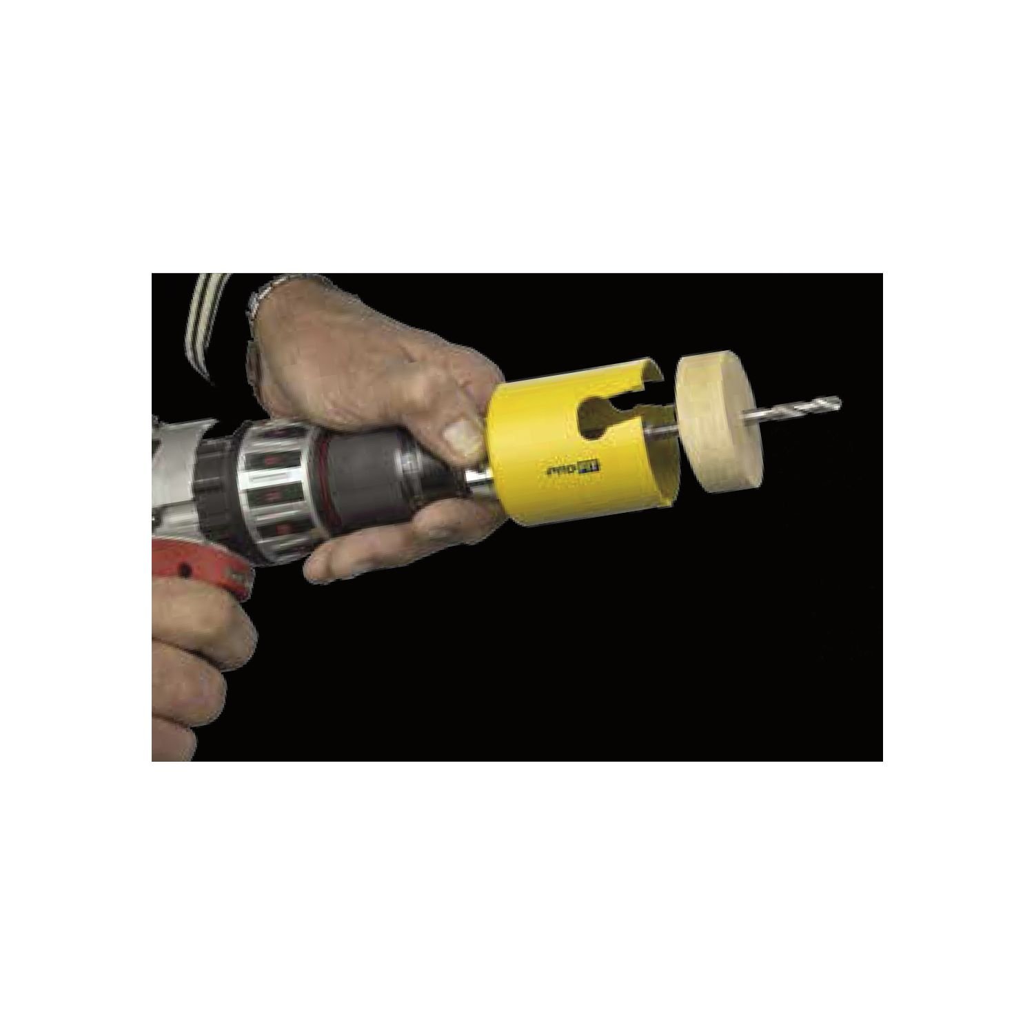 Pro-Fit 97109081030 - Scie-cloche en HW - Multifonctionnelle - 52 mm de profondeur de coupe - 30 mm de diamètre