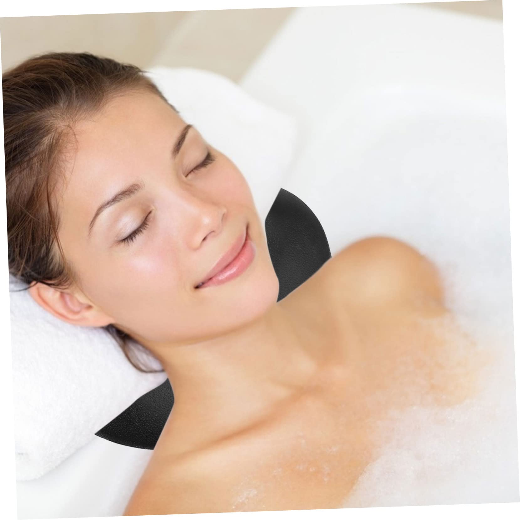 BESTYASH Cuscino Bagno con Ventose Antiscivolo per La Materiale e Adattabile Vasche e Spa Comfort Ogni Occasione