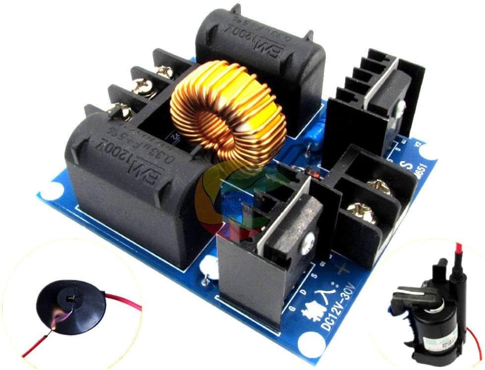 ZVS Coil Flyback Driver Board Marx Generator 20A 1000W Assembled High Voltage Power Supply Boost Induction Heating Module