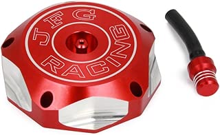 Billet Gas Fuel Tank Cap Cover - For Honda CRF250R 2004-2015 CRF250X 2004-2015 CRF450R 2002-2015 CRF450X 2005-2015 XR80 88-89 XR250 86-04 XR650R 04-07 TRX450R 04-09 - Red - coolthings.us