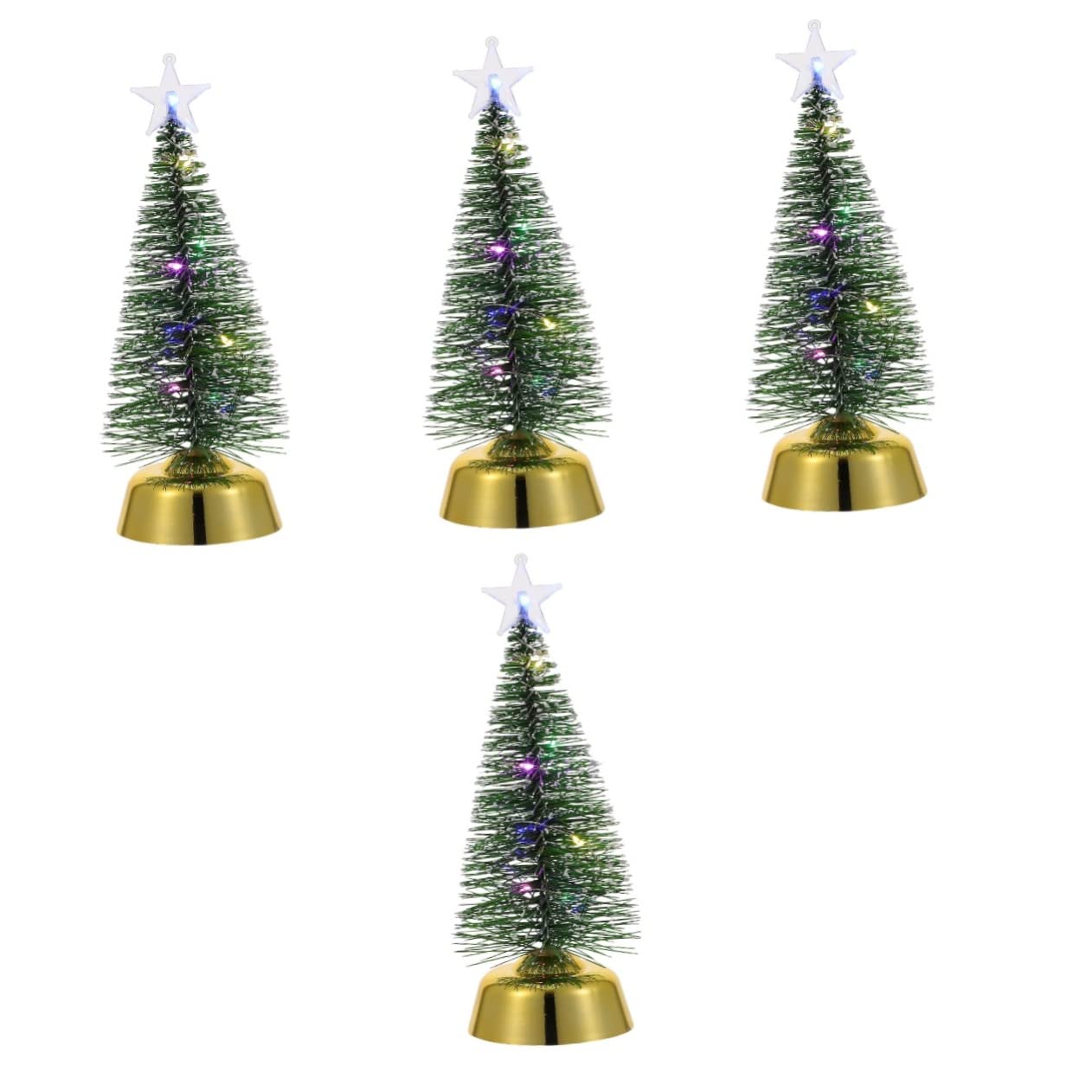 Statue arbre brillant de Noël pour cadeau de commémoration - 8
