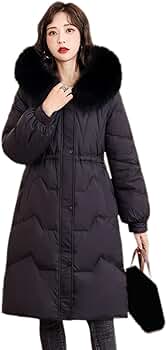 Amazon | ダウンコート レディース ロング ダウンコート アウター
