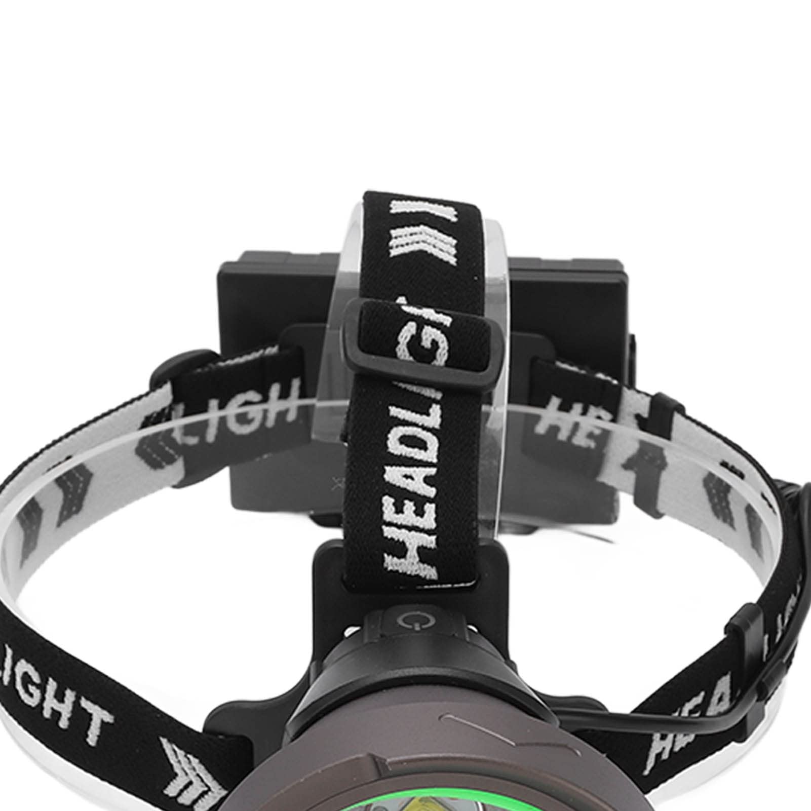 Lampada frontale a LED ad alta luminosità, Torcia frontale ricaricabile tramite USB, per Pesca in campeggio, escursionismo, Alta potenza, Impermeabile, Lunga durata