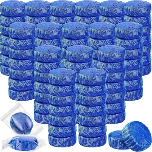 Image of Toilet Cleaning Tablets, Automatic Toilet Tank Freshener, Slow Dissolving Toilet Bowl Cleaner with Fresh Fragrance, Helps Reduce Odors & Buildup, Pack of 10