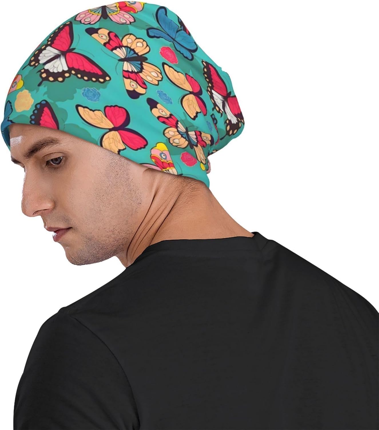 Christmas Beanie Chemo Hat Xmas Skull Cap Slouchy Knitted Hats Soft Headwear for Women Men Adults - Image 8