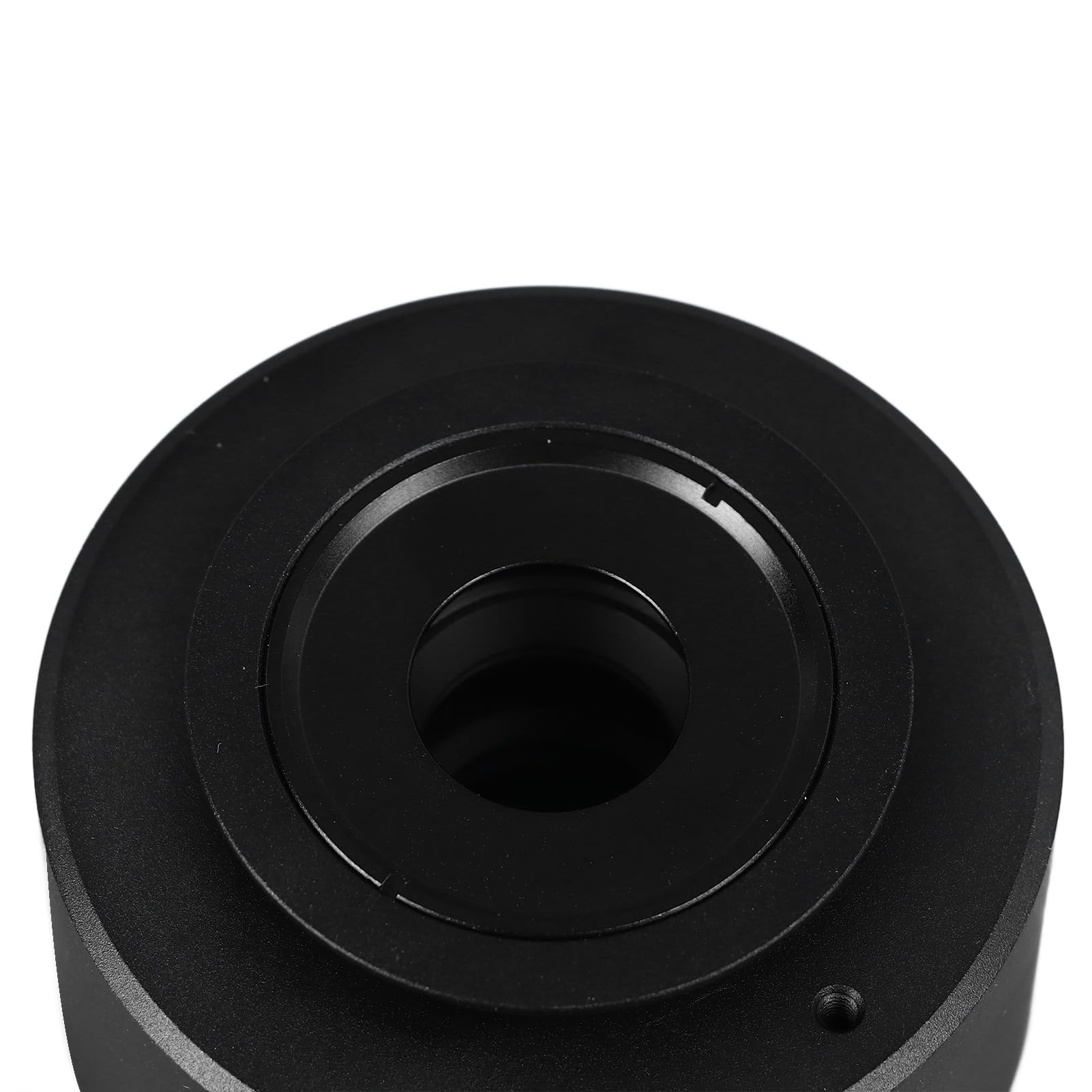 FTVOGUE Adapter do Mocowania C do Mikroskopu Adapter Obiektywu 0,5X Mocowania C Mikroskopu z metalową obudową Biologicznych Mikroskopów Stereoskopowych AX CX BX MX