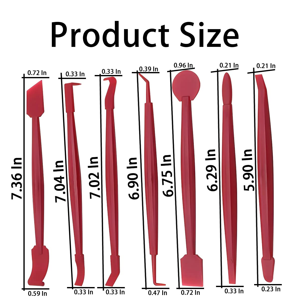 Snapklik.com : Car Wrapping Vinyl Tool Kit, Set Of 7 Window Film Tint ...