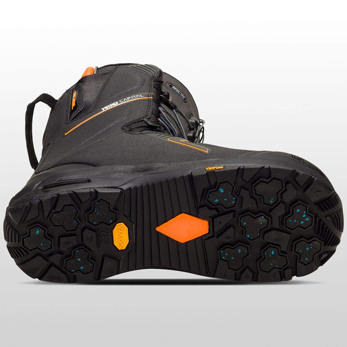 Nitro Men's Capital TLS Boot´21 Snowboard Boat, Black/Orange, 315