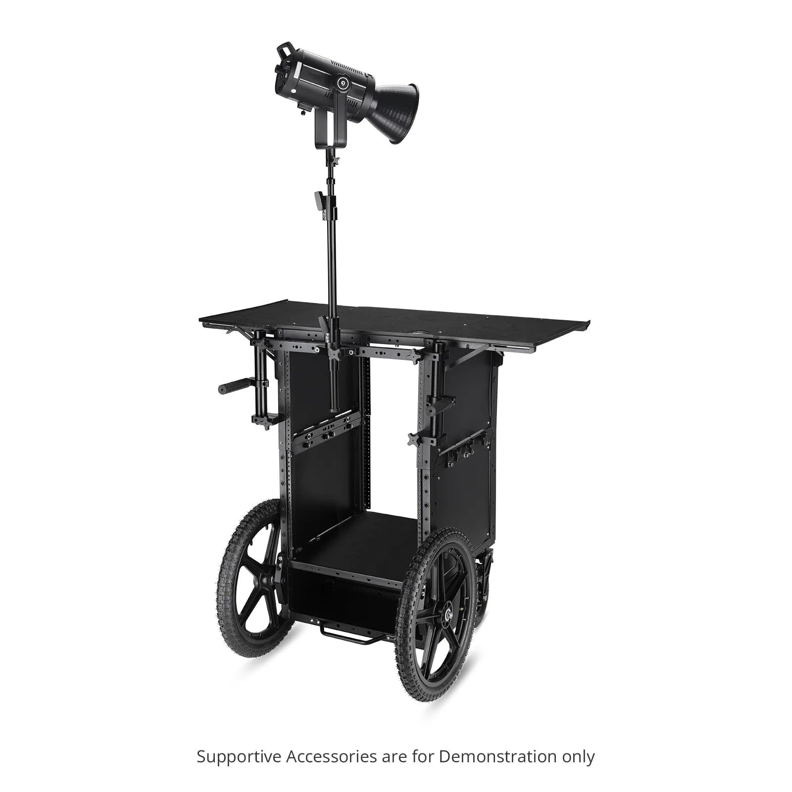 PROAIM Albero Telescopico Polo con Perno da 5/8" per Proaim Soundchief Carrello | Estensione per Montare Fotocamera Cardanico, Luci e Monitor (P-2BPM-01)