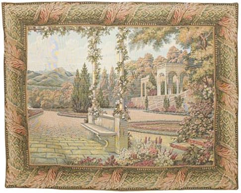Hallmart Collectibles 71 by 36-Inch Italian Tapestry of Scenic Lake Como