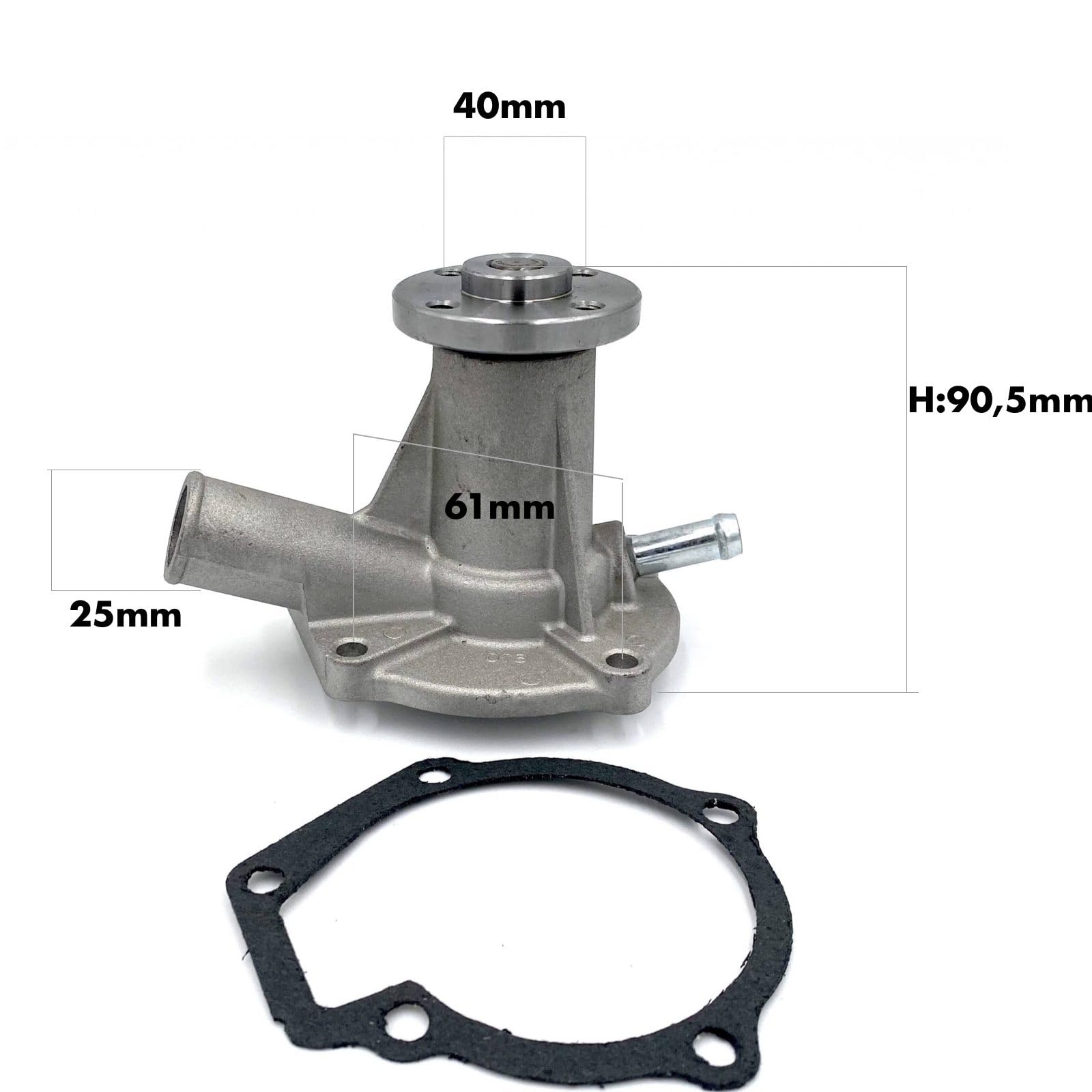 Pompa acqua Compatibile con Kubota Bulltra | B | ZB guarnizione inclusa