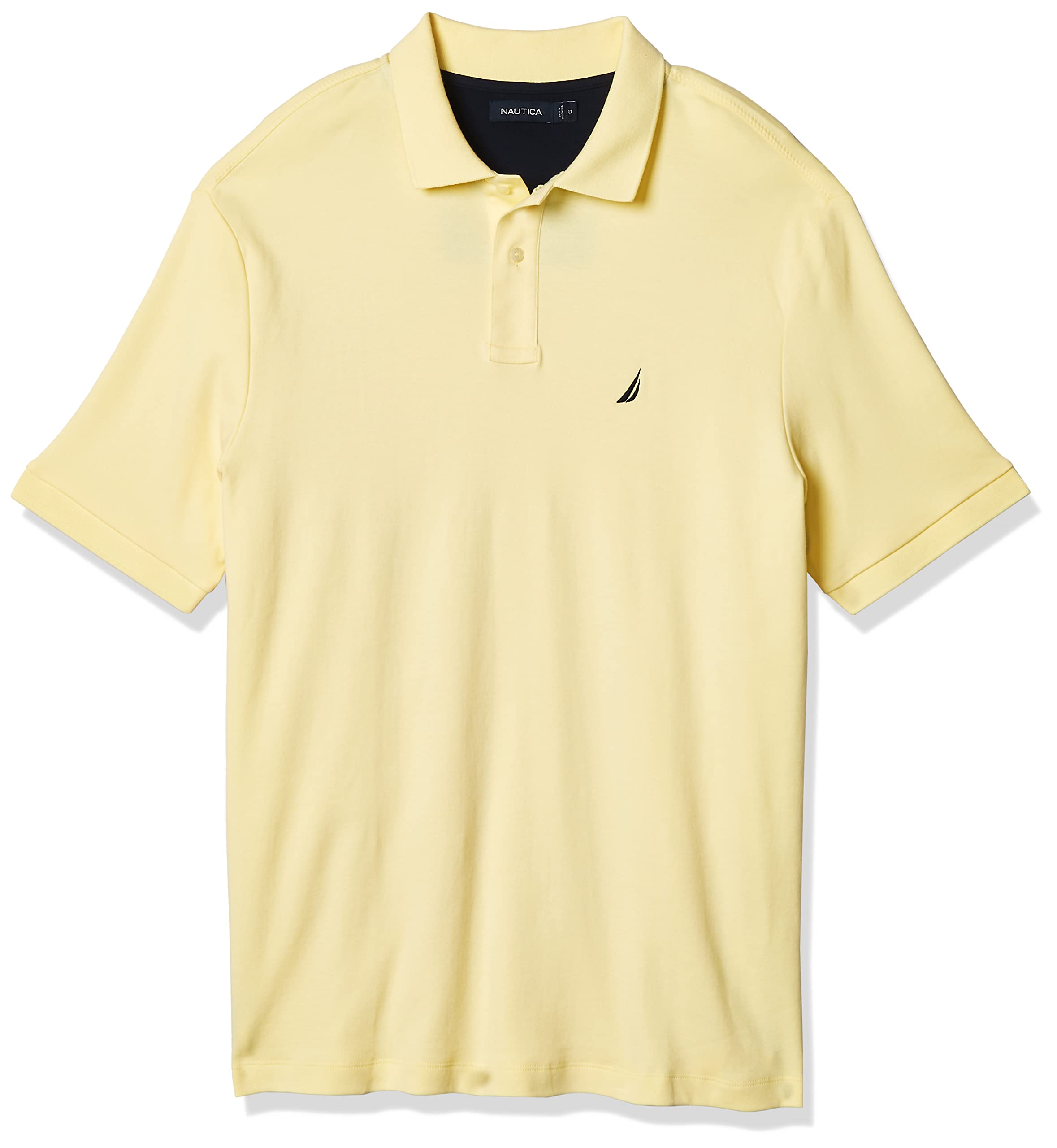 Men's Classic Fit Short Sleeve Solid Soft Cotton Polo Shirt