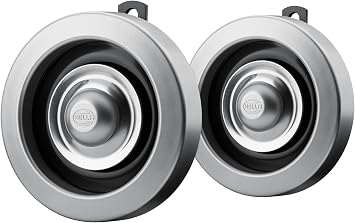 Hella Korna S140 Set - 12V - 118DbA - Frekans Aral  280/380Hz - Y ksek Ses/D k Ses - Elektrikli - Ece Onayl  - G vde Rengi Siyah/G m  - Miktar 2 Horn 4811101