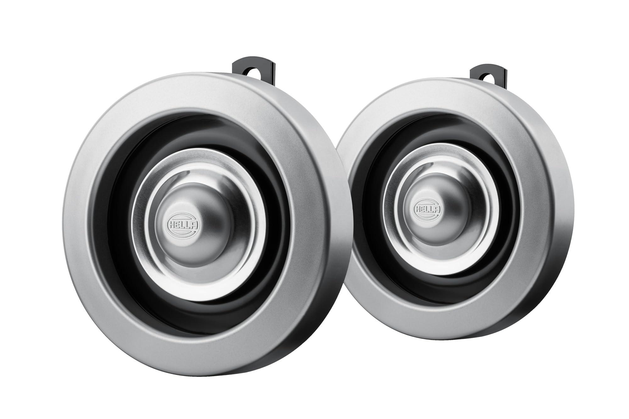 Hella Korna S140 Set - 12V - 118Db(A) - Frekans Aralığı: 280/380Hz - Yüksek Ses/Düşük Ses - Elektrikli - Ece Onaylı - Gövde Rengi: Siyah/Gümüş - Miktar: 2 Horn