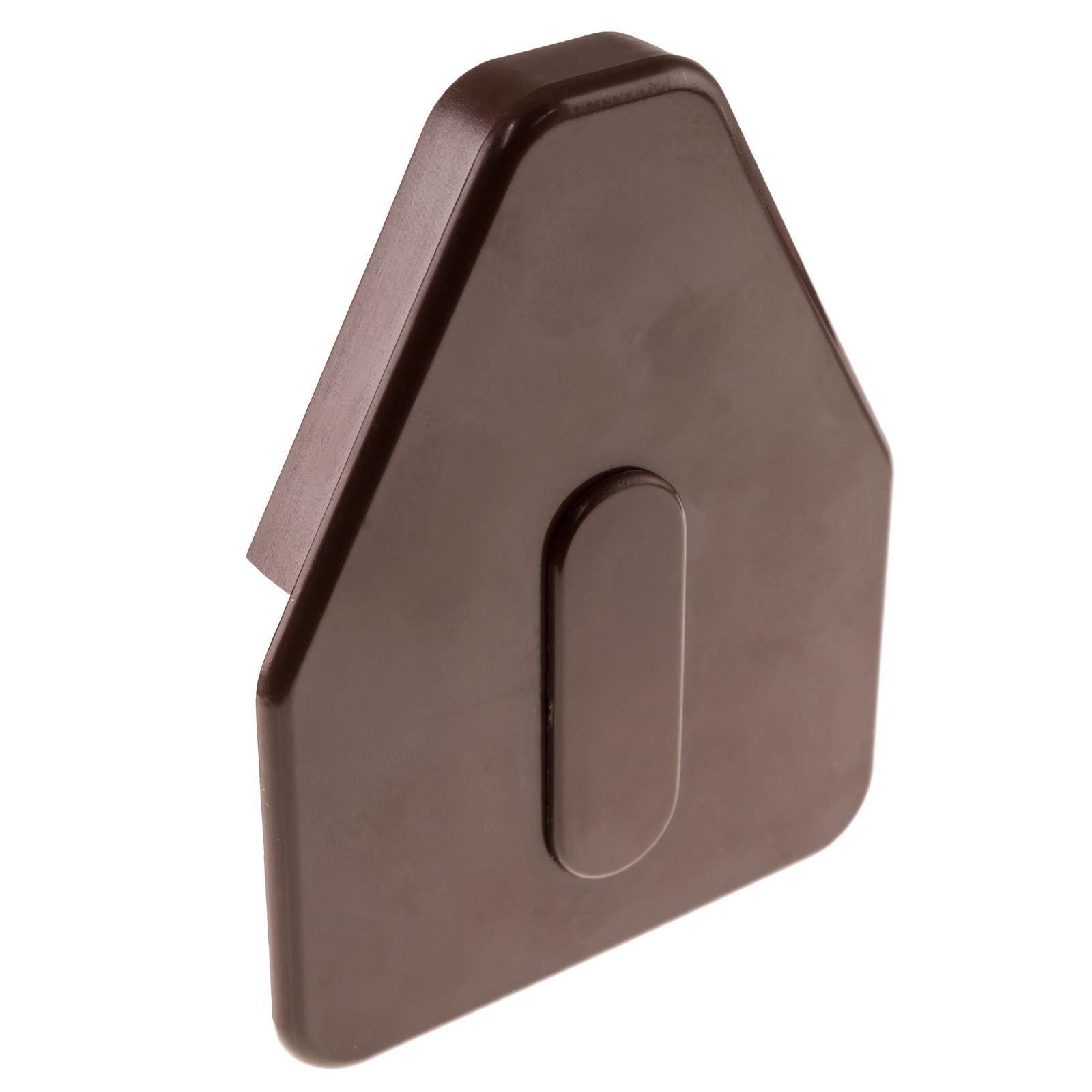 Heavy Duty Self-Supporting Bar End Cap - Chocolate Brown