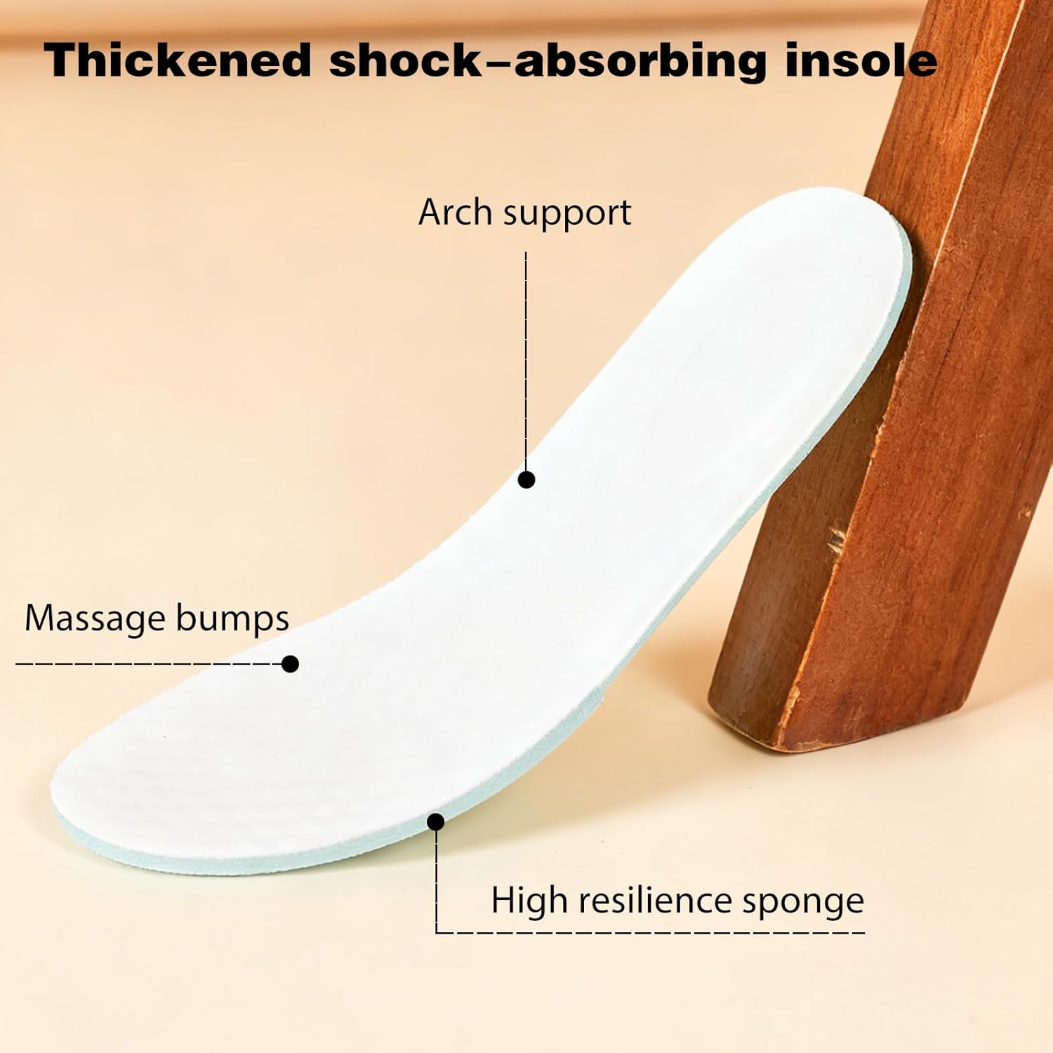 Women's Chunky Platform Rocker Sneakers with Arch Support Round Toe Comfort Lightweight Non-Slip Wedge Lace up Orthopedics Walking Loafers for Casual Running Walking - Image 6