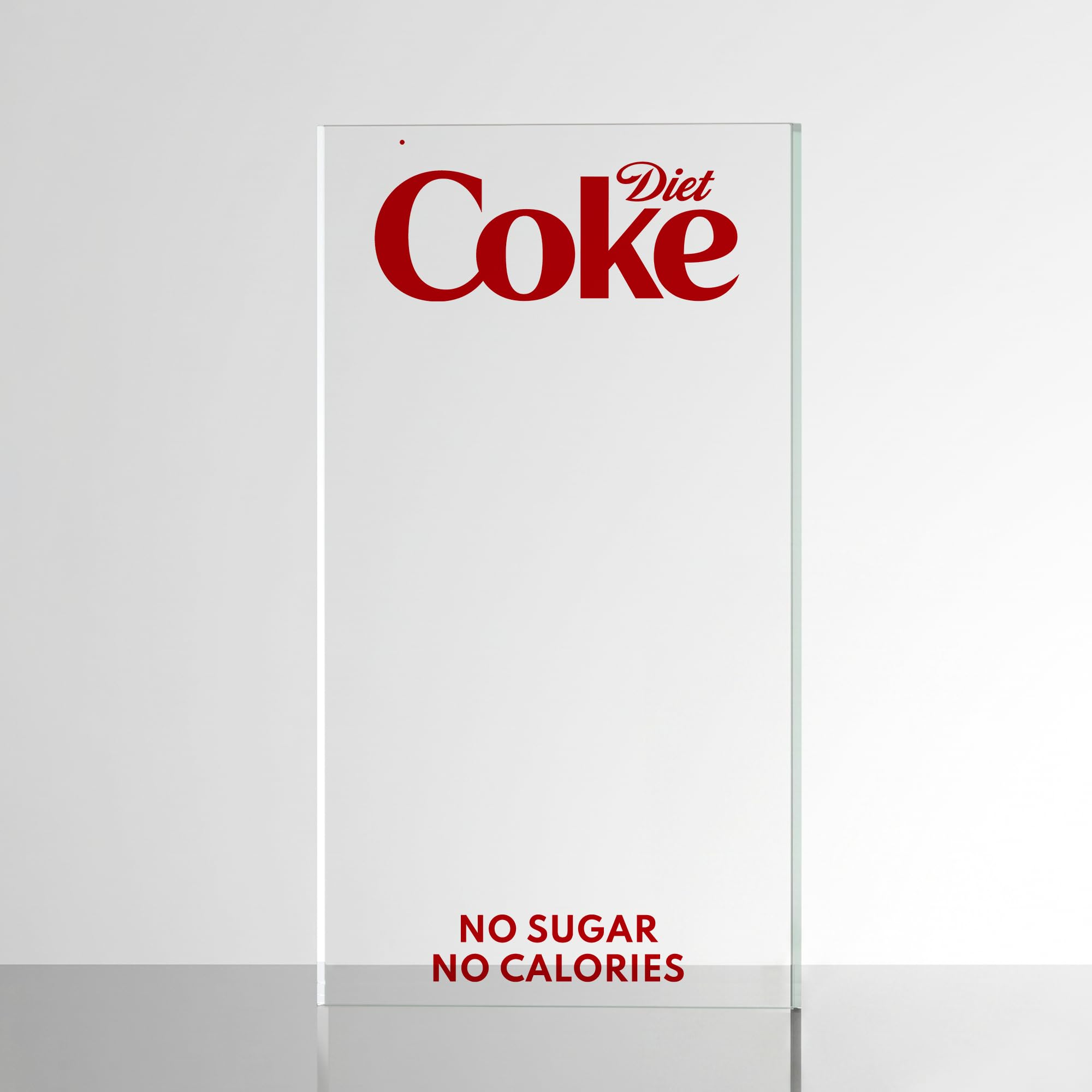 Mirror Sticker for Glass & Mirrors| Minimal Typography Vinyl Decal for Bedroom, Bathroom & Café | Self-Adhesive Waterproof Quote Stickers | Aesthetic Decal (Diet Coke, Small, Transparent Red)-picture-29