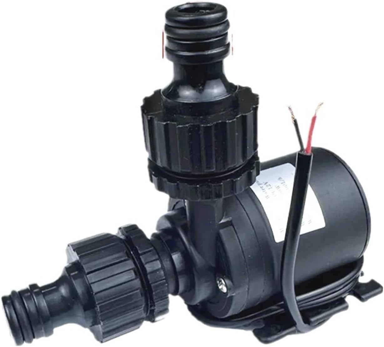 DC12V Water Pumps Lift 5M 800L/H Solar Brushless Motor Water Circulation 24V Water Pump Ultra Quiet Submersibles(24V wire splice set)