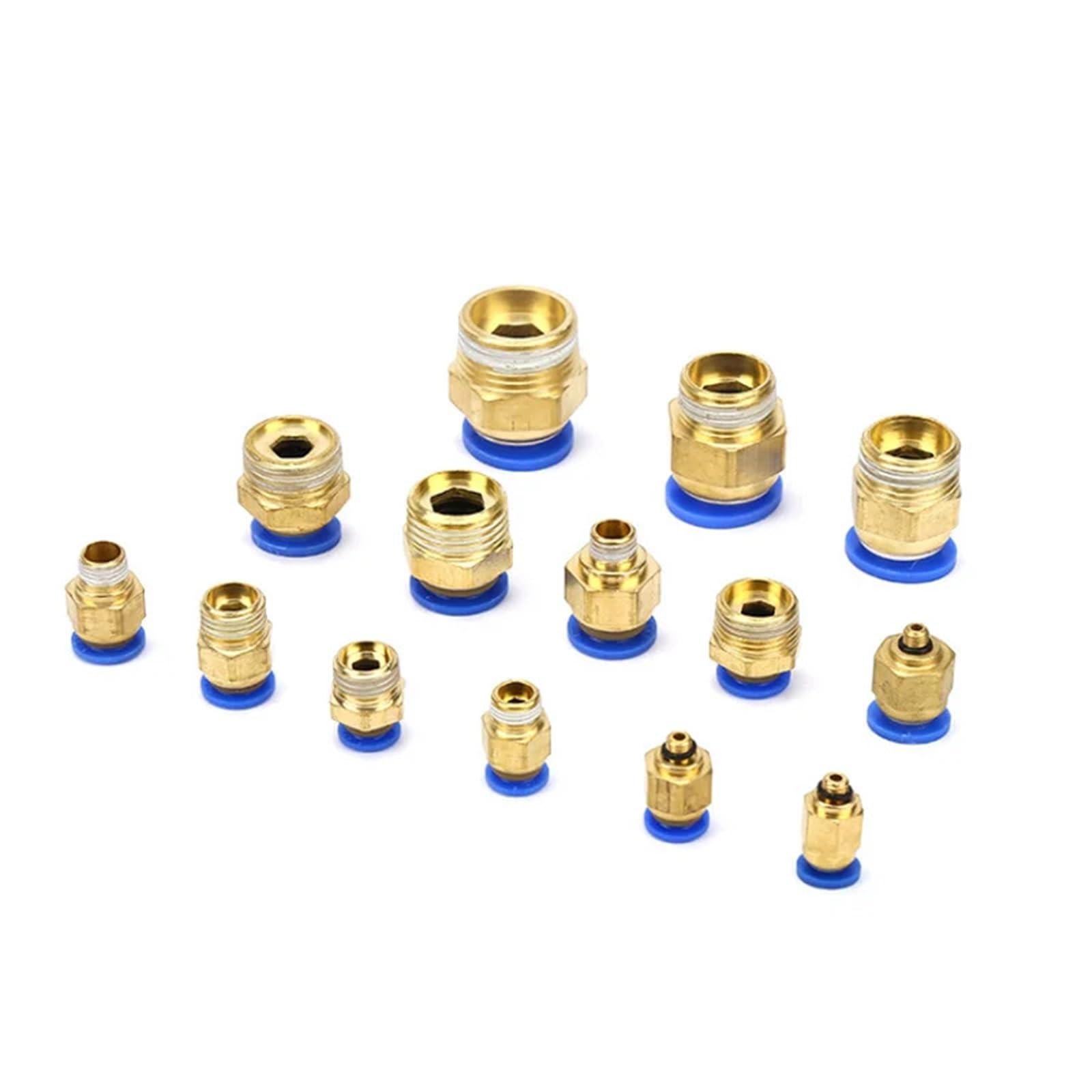 1 raccord de tuyau d'air 4 mm 6 mm 8 mm 10 mm 12 mm PCF/PC/PL/SL/PB/PLF 1/4" 1/8" 3/8" 1/2" connecteur pneumatique (12-03, SL)